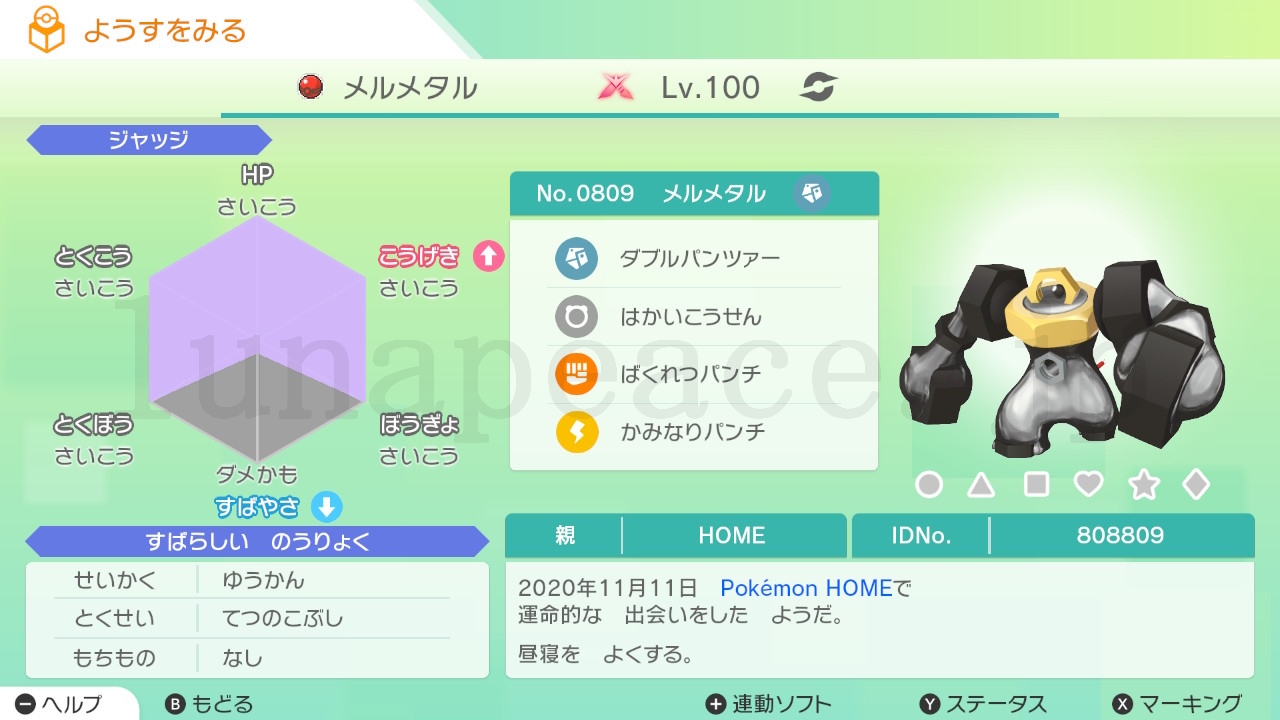 No.0809 メルメタル（親 HOME:808809）